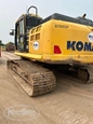 Used Komatsu Excavator in yard